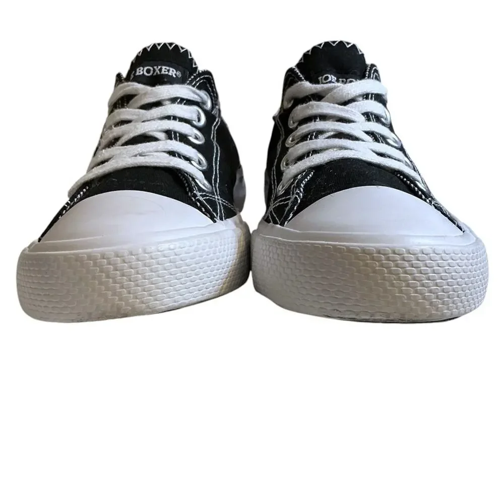 Joe Boxer Women's Black White Stella‎ Casual Sneakers Size 7M